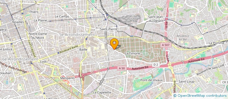 localisation de l'entreprise PERSPECTIVE à MARSEILLE