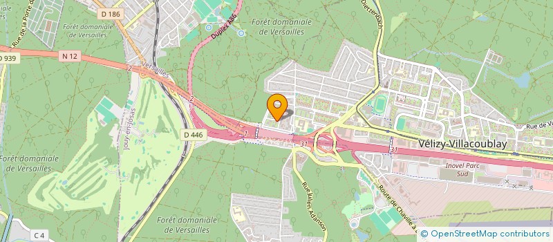 localisation de l'entreprise PERSPECTIVE HORIZON  VELIZY-VILLACOUBLAY