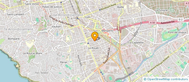 localisation de l'entreprise PERSPECTIVE MANAGEMENT à MARSEILLE