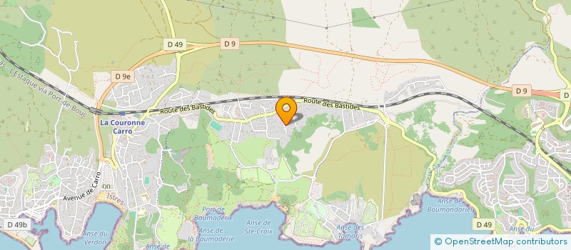 localisation de l'entreprise PERSPECTIVE OUTCOMES  MARTIGUES