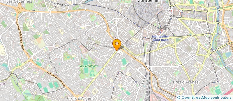 localisation de l'entreprise PERSPECTIVE PROMOTION à MONTPELLIER