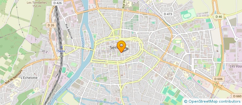 localisation de l'entreprise PERSPECTIVE SANTE  SENS