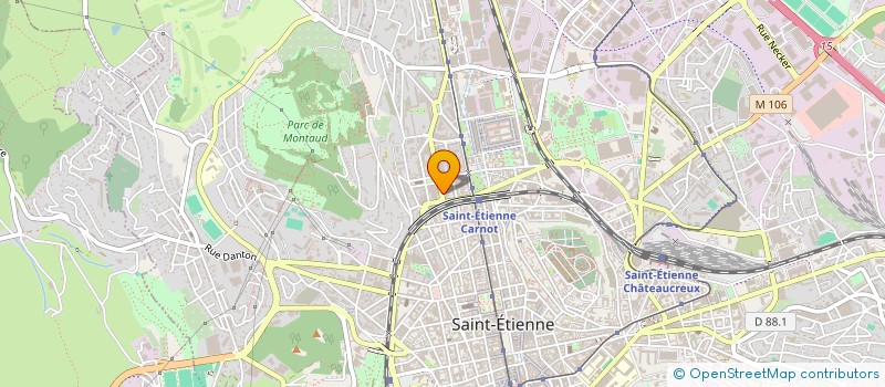 localisation de l'entreprise PERSPECTIVE SARL  SAINT-ETIENNE