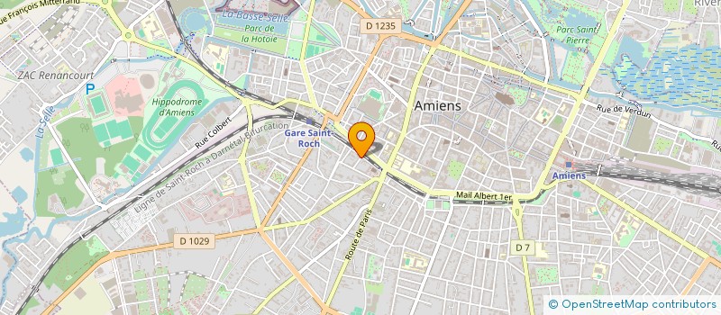localisation de l'entreprise PERSPECTIVE TRAVAUX à AMIENS