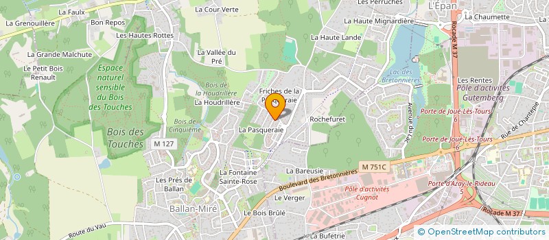 localisation de l'entreprise PERSPECTIVES à CERELLES