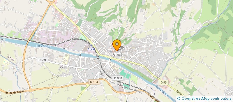 localisation de l'entreprise PERSPECTIVES à CREST