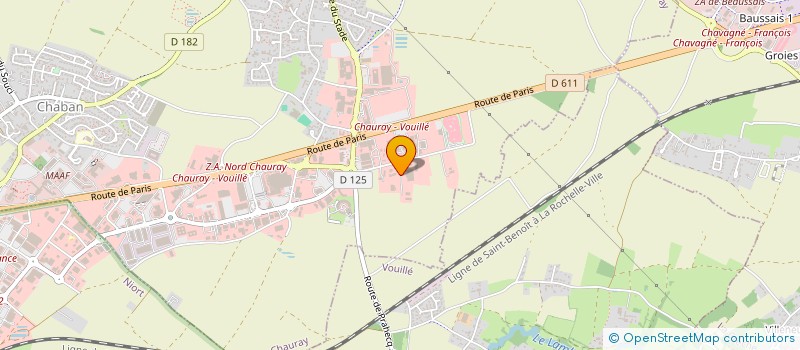 localisation de l'entreprise PERSPECTIVES  NIORT