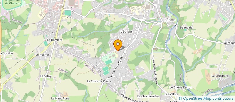 localisation de l'entreprise PERSPECTIVES à DINAN