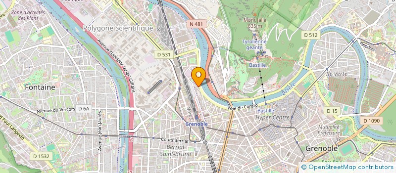 localisation de l'entreprise PERSPECTIVES AVENIR à GRENOBLE