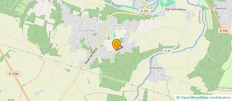 localisation de l'entreprise PERSPECTIVES & CONSEILS  VOULANGIS