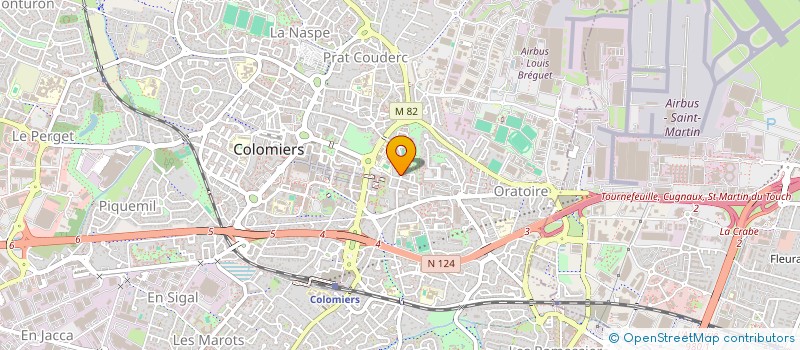 localisation de l'entreprise PERSPECTIVES IMMOBILIER à COLOMIERS