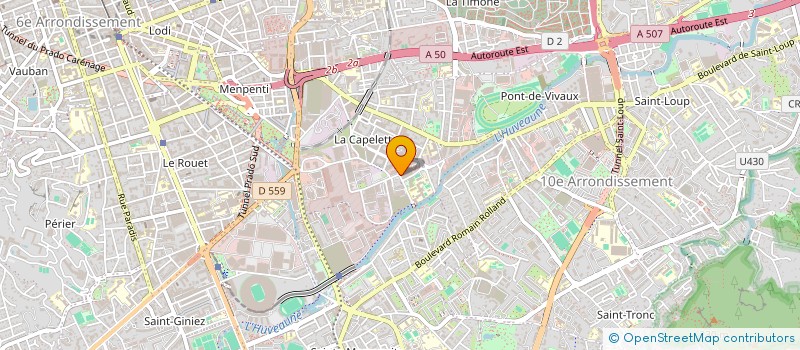 localisation de l'entreprise PERSPECTIVES NOUVELLES à MARSEILLE