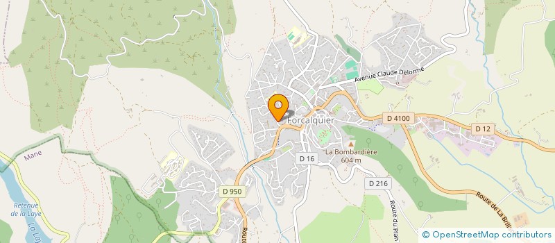 localisation de l'entreprise PERSPECTIVES PLURIELLES à FORCALQUIER