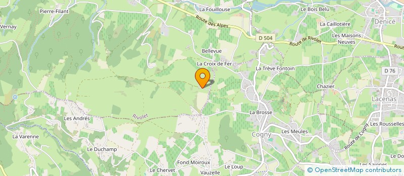 localisation de l'entreprise PERSPECTIVES PMA à RIVOLET
