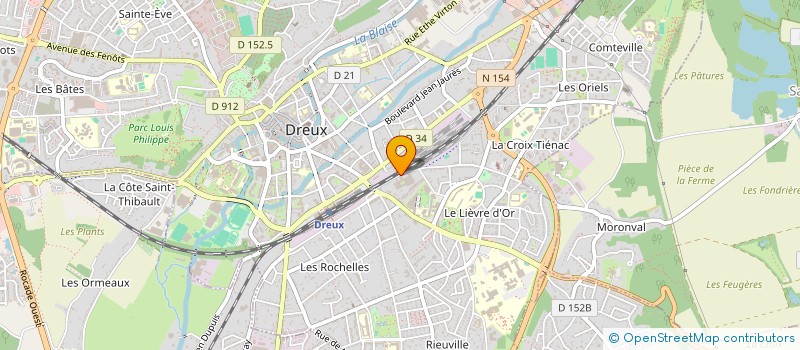 localisation de l'entreprise PERSPECTIVES PREMIUM à DREUX