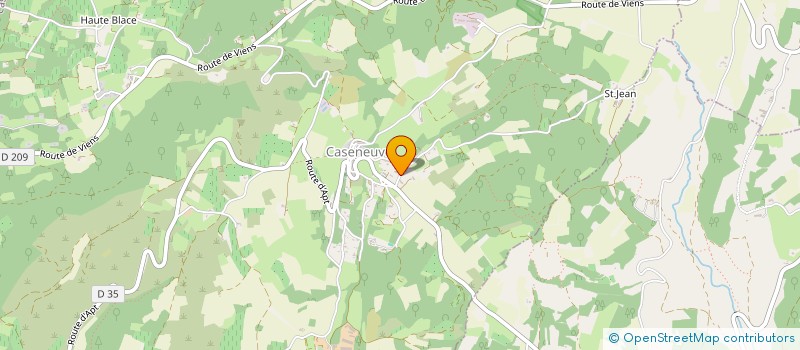 localisation de l'entreprise PERSPECTIVES SOLAIRES  CASENEUVE