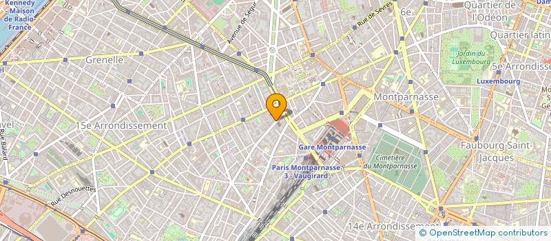 localisation de l'entreprise PERSPEKTIVE PERSPECTIVES  PARIS