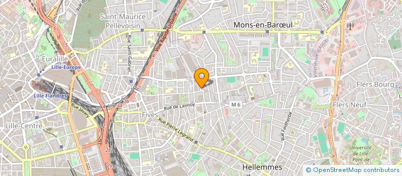 localisation de l'entreprise PERSPICACITE(S) à LILLE