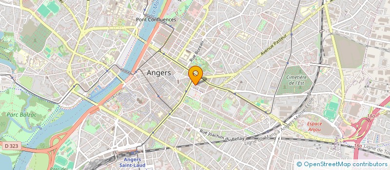 localisation de l'entreprise PERSYST  ANGERS
