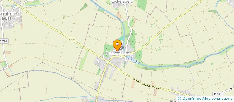 localisation de l'entreprise PERTI BOUT  QUATZENHEIM