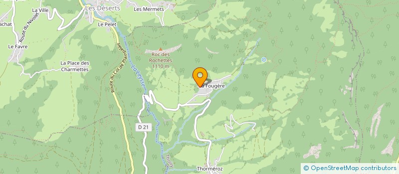 localisation de l'entreprise PERTILLUMINE  THOIRY