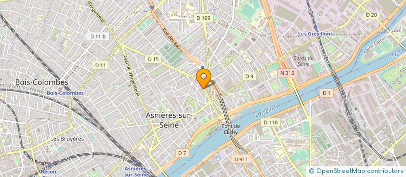 localisation de l'entreprise PERTIMM DEVELOPPEMENT à ASNIERES-SUR-SEINE