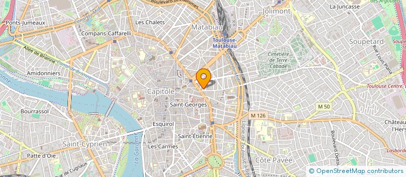 localisation de l'entreprise PERTINENCE RH CONSEIL ET FORMATION  TOULOUSE