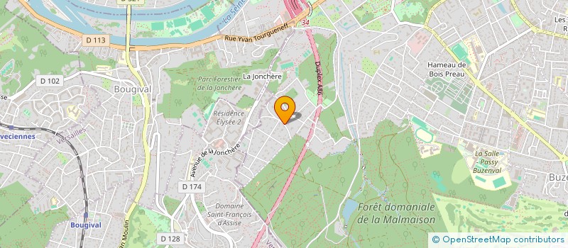 localisation de l'entreprise PERTOT CONSULTANT à RUEIL-MALMAISON