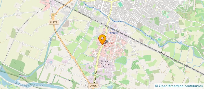 localisation de l'entreprise PERTUIS DIFFUSION à PERTUIS