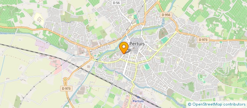 localisation de l'entreprise PERTUIS JUDO  PERTUIS