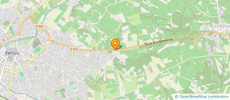 localisation de l'entreprise PERTUISIENNE DE LEVAGE ET DE MANUTENTION COUDOURET à PERTUIS