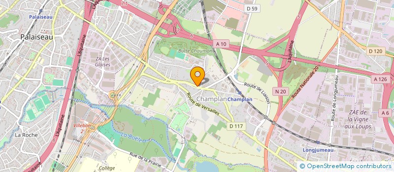 localisation de l'entreprise PERTUISOT à CHAMPLAN