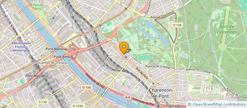 localisation de l'entreprise PERTYNENCE à CHARENTON-LE-PONT