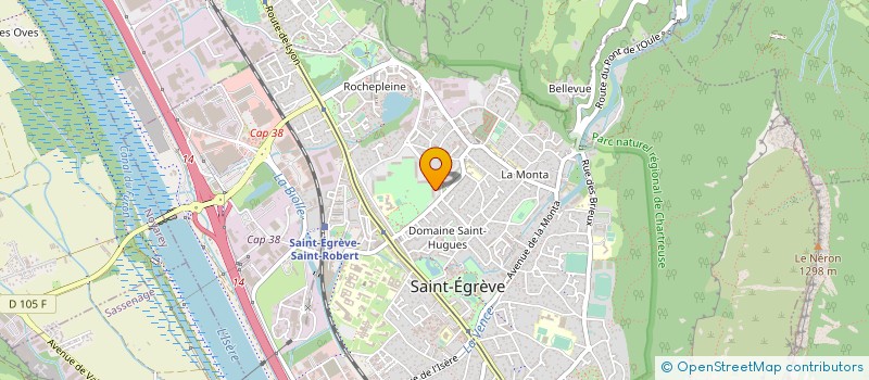 localisation de l'entreprise PERU CONDOR S.A.S.  SAINT-EGREVE