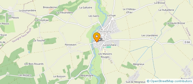 localisation de l'entreprise PERU INVESTISSEMENTS  COURCAY