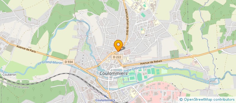 localisation de l'entreprise PERUMAL à COULOMMIERS