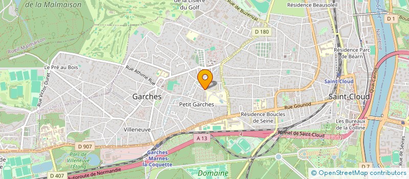 localisation de l'entreprise PERVADE PRODUCTIONS à GARCHES