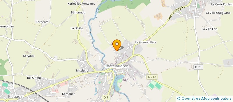 localisation de l'entreprise PERVALPA à PLELO