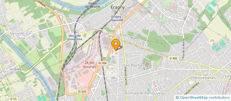localisation de l'entreprise PERVY DISTRIBUTION à CONFLANS-SAINTE-HONORINE