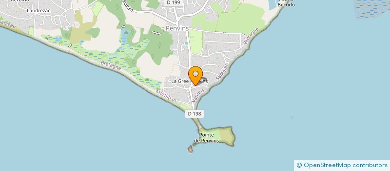 localisation de l'entreprise PERWIZ  SARZEAU