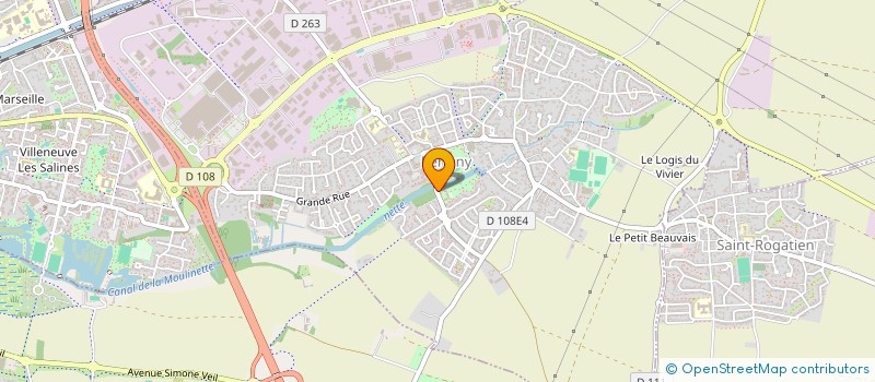 localisation de l'entreprise PERY-SEL SYSTEME D'ECHANGE LOCAL  PERIGNY