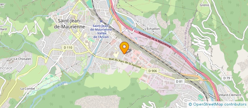 localisation de l'entreprise PES à SAINT-JEAN-DE-MAURIENNE