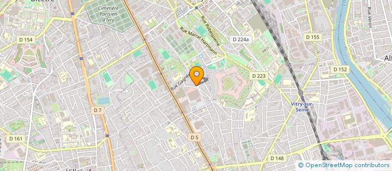 localisation de l'entreprise PES à VITRY SUR SEINE