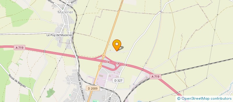 localisation de l'entreprise PES CONCEPT à GANNAT