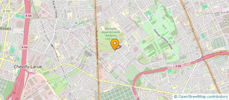 localisation de l'entreprise PESA à VITRY-SUR-SEINE