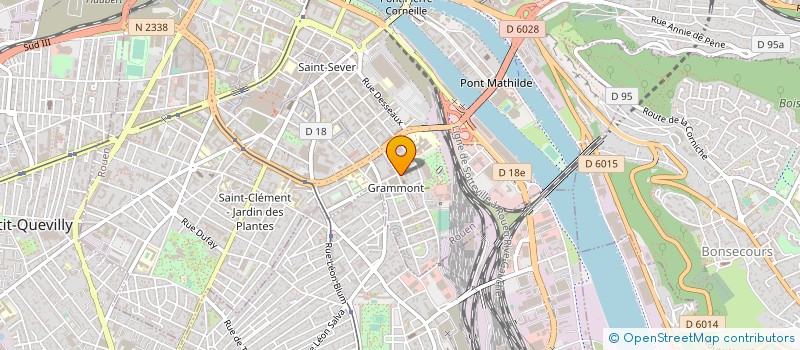 localisation de l'entreprise PESAGE-EQUIPEMENT SARL à ROUEN