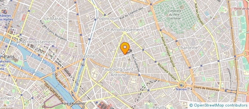 localisation de l'entreprise PESAH DESIGN FRANCE à PARIS