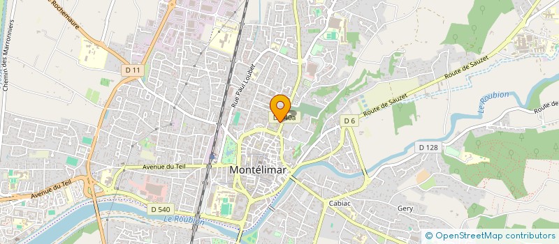 localisation de l'entreprise PESC'ASSO à MONTELIMAR