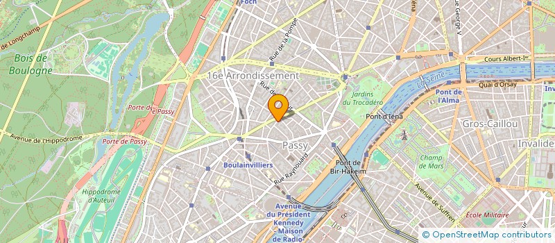 localisation de l'entreprise PESCADOR  PARIS