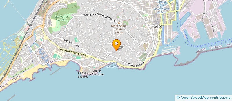 localisation de l'entreprise PESCALUNO  SETE